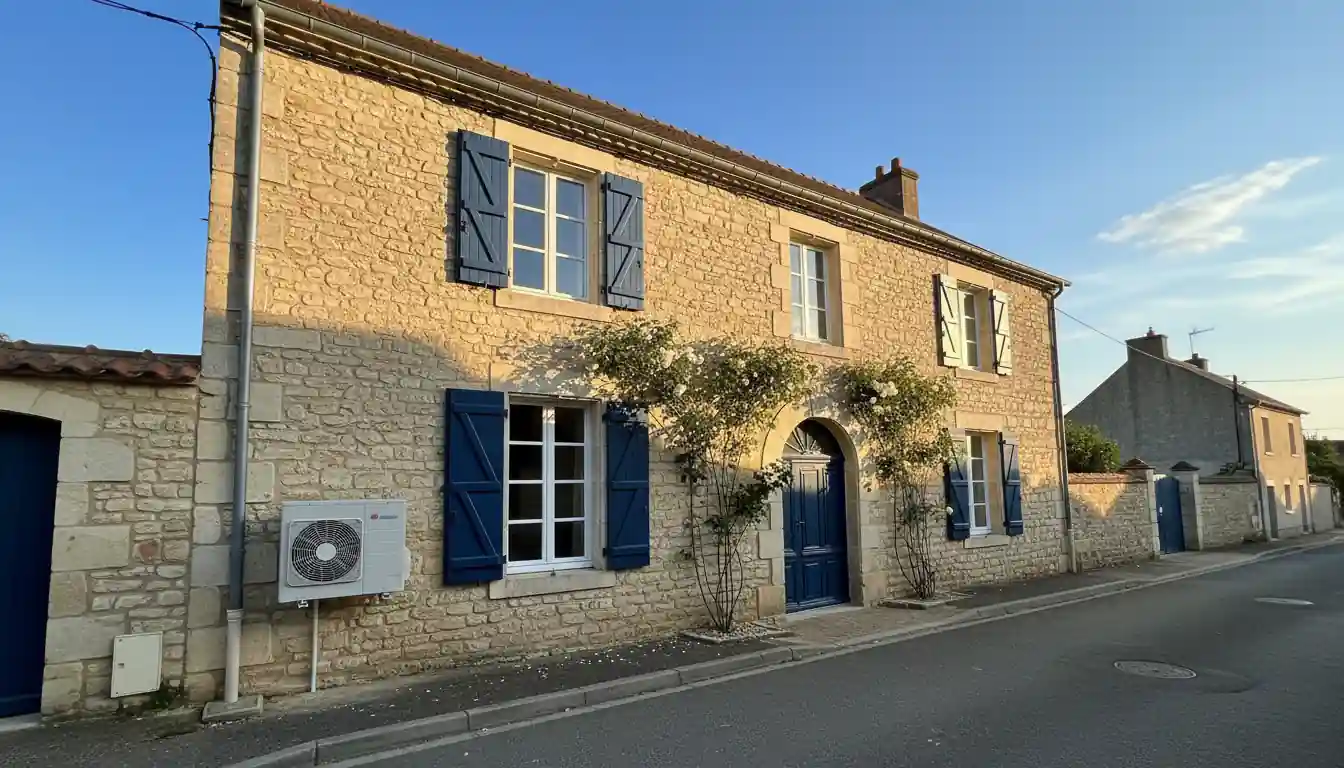 Installation pompe à chaleur à Benon