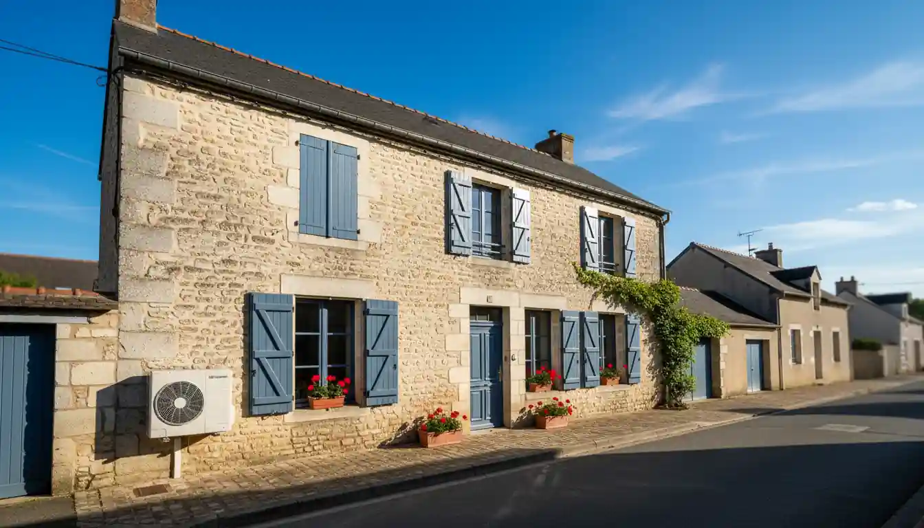 Installation pompe à chaleur à Bouhet