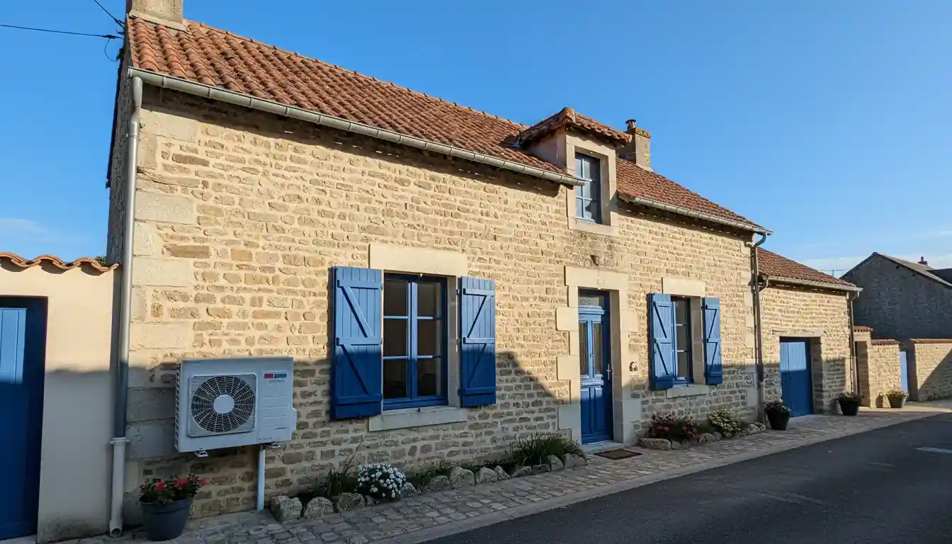 Installation pompe à chaleur à Montroy